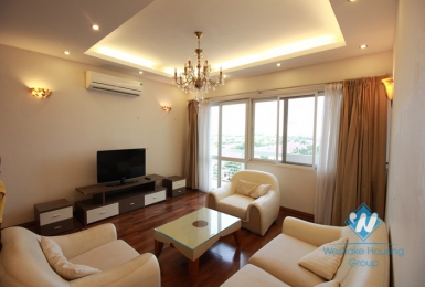 Large size apartment for rent E Tower, Ciputra compound, Tay Ho, Hanoi